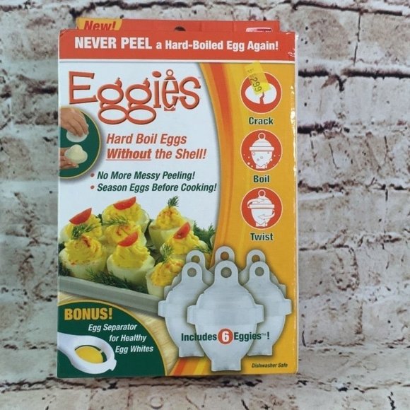 NIB Eggies - 6 Pack Egg Cooker - Picture 1 of 9